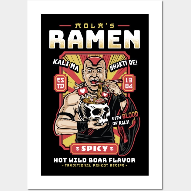 Ramen of Doom v2 Wall Art by Olipop